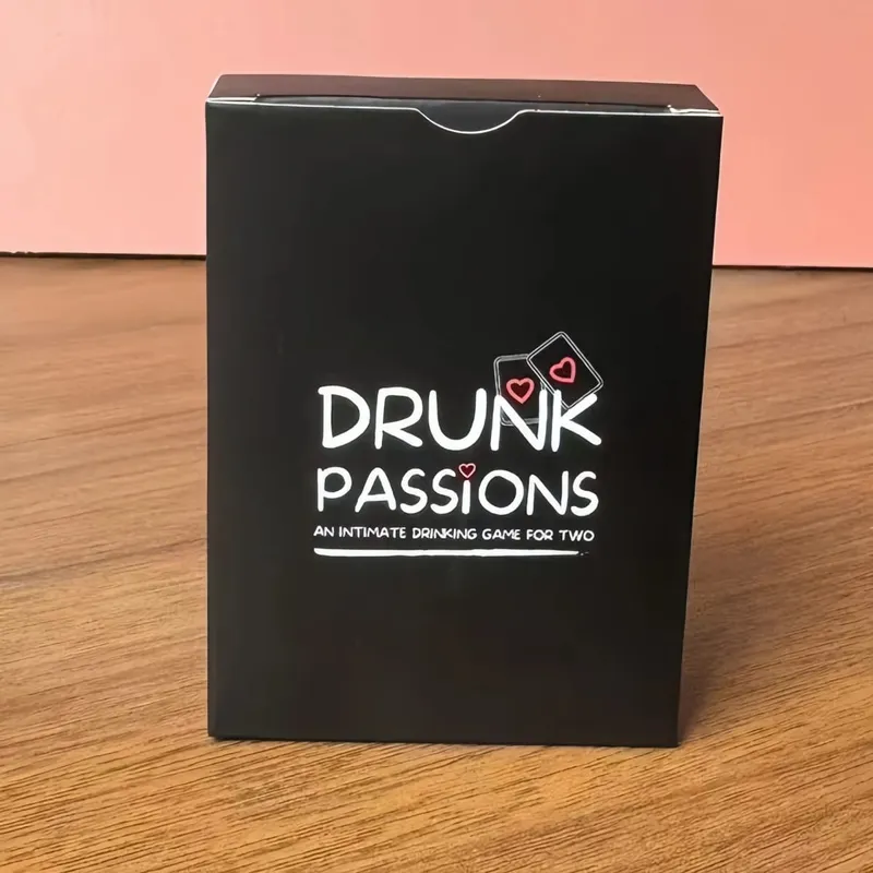 Drunk Passions Lovers Couples Drinking Game Tarot Cards Deck Board Game For Anniversary Party Fun Exciting Romantic Night