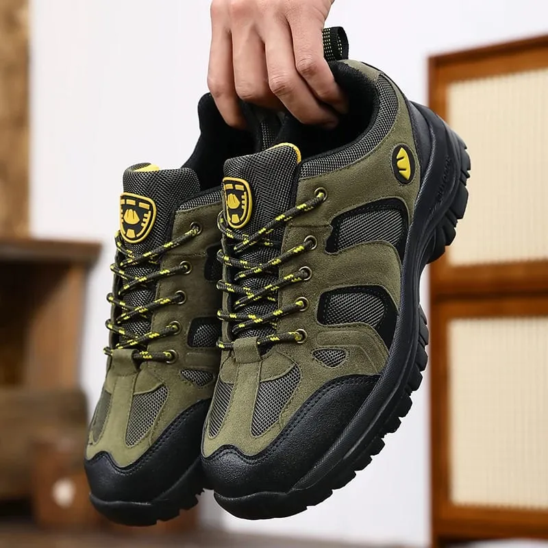 Outdoor Hiking Shoes for Men Anti Slip Wear-resistant Hiking Sneakers 2026 New Comfortable Breathable Durable Camping Mens Shoes — image 2
