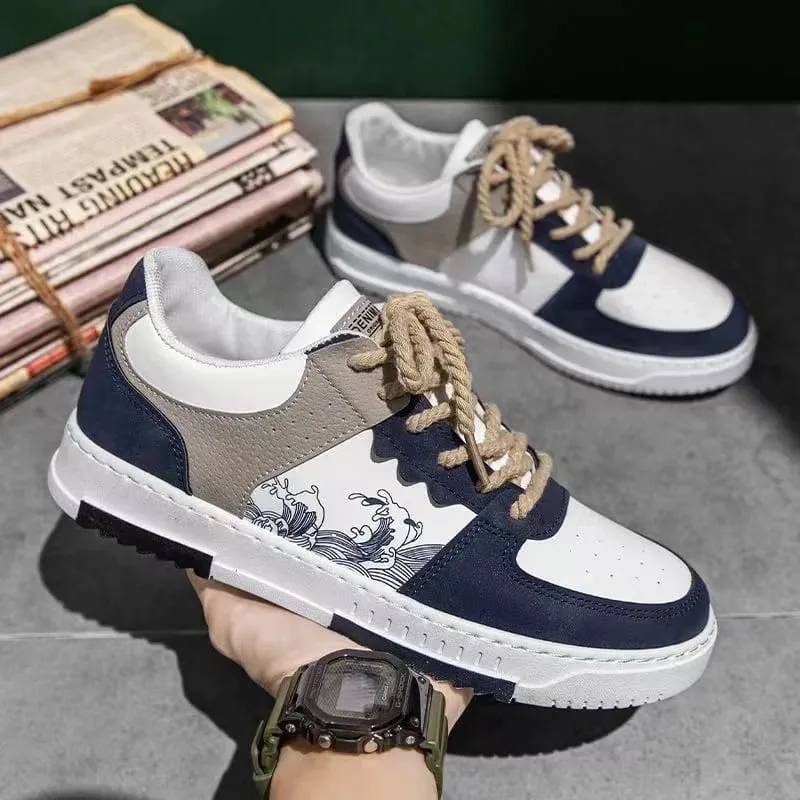 Fashionable Multifunctional Anti Slip and Wear-Resistant Casual Skateboarding Shoes Designed Specifically for Men Men's Lightwe — image 4