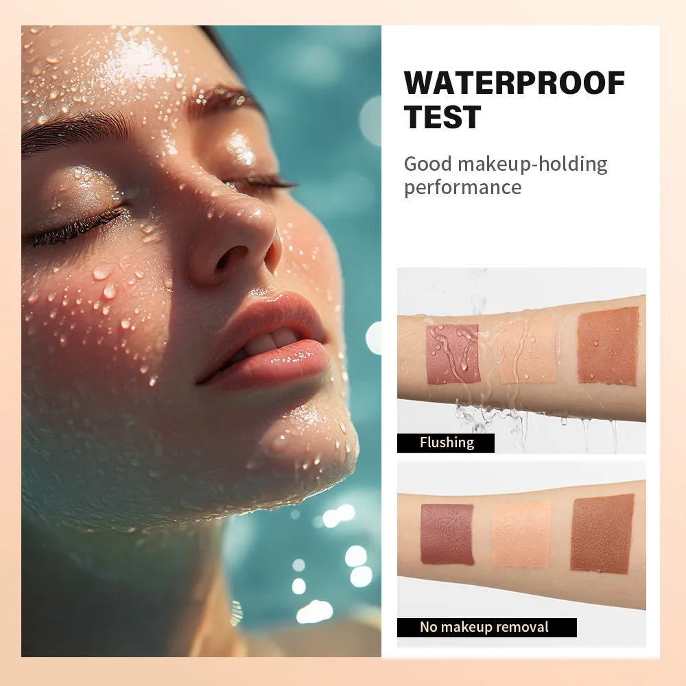 Lakerain Correttore occhi Illuminante Copre le occhiaie Nutre la pelle Corregge il trucco Tonalità abbronzatura nude Cosmetici a lunga durata — image 5