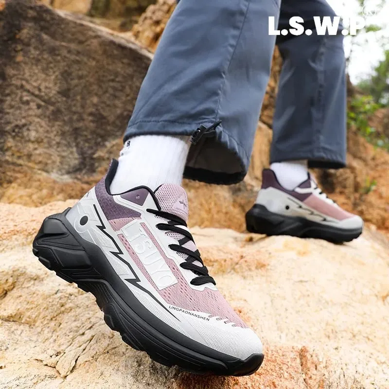 Męskie buty do biegania Technologia amortyzacji o wysokim odbiciu Jesienne i zimowe buty sportowe Lekkie, antypoślizgowe tenisówki do biegania Spacery i trening — image 6