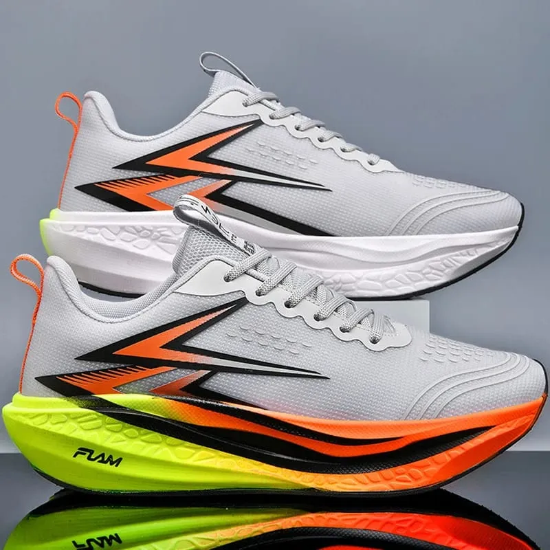 Men Running Shoes Speciality Marathon Sports Shoes Breathable Lightweight Carbon Board Women's Trend Athletic Sneakers unisex — image 4