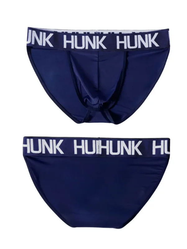 Sexy Men Low Rise High Cut Bikini Briefs Ice Silk Soft Lightweight Breathable Underwear Sport Workout Daily Single Underpants — image 2