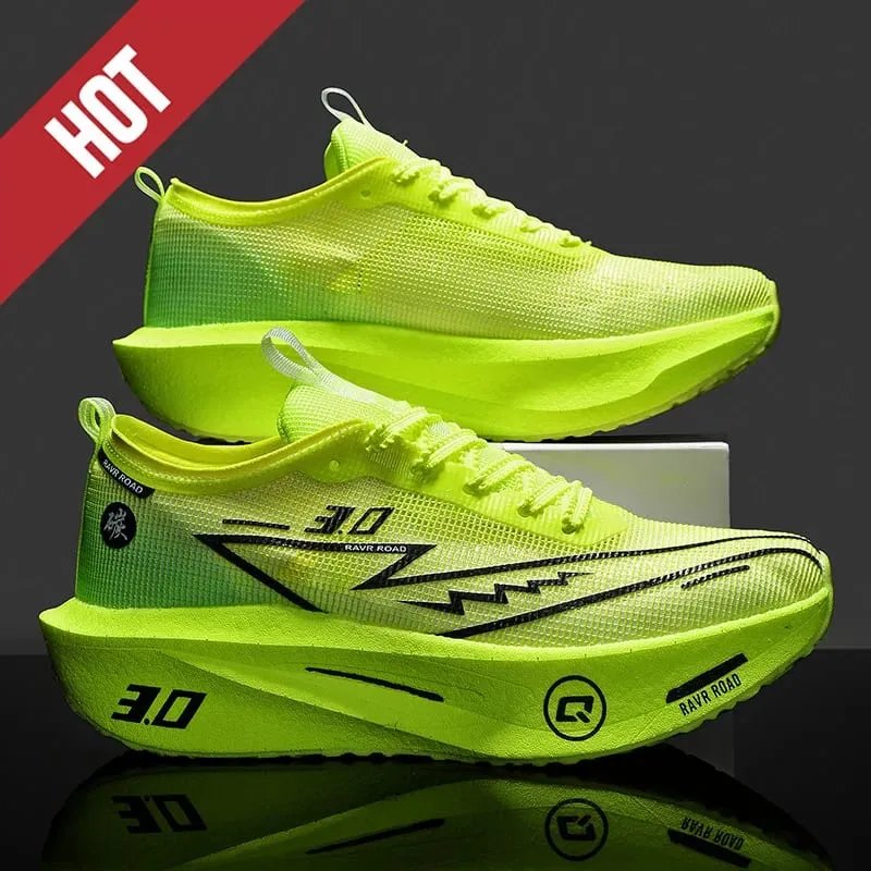 Running Shoes Men Marathon Carbon Board Speciality Sports Breathable Lightweight Women's Comfortable Athletic Stability Sneakers — image 3