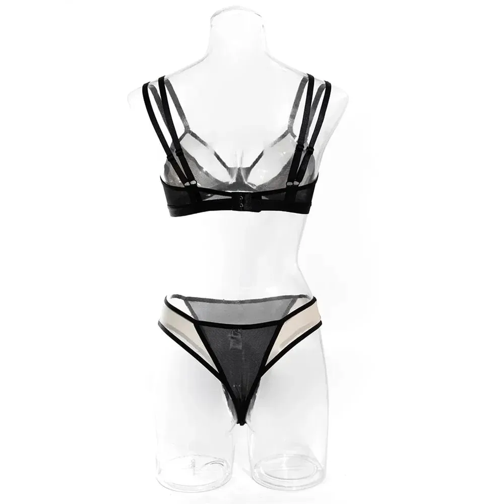 Hot Sexy Lingerie Set for Women Bra and Panty Luxury Lace Underwear — image 6