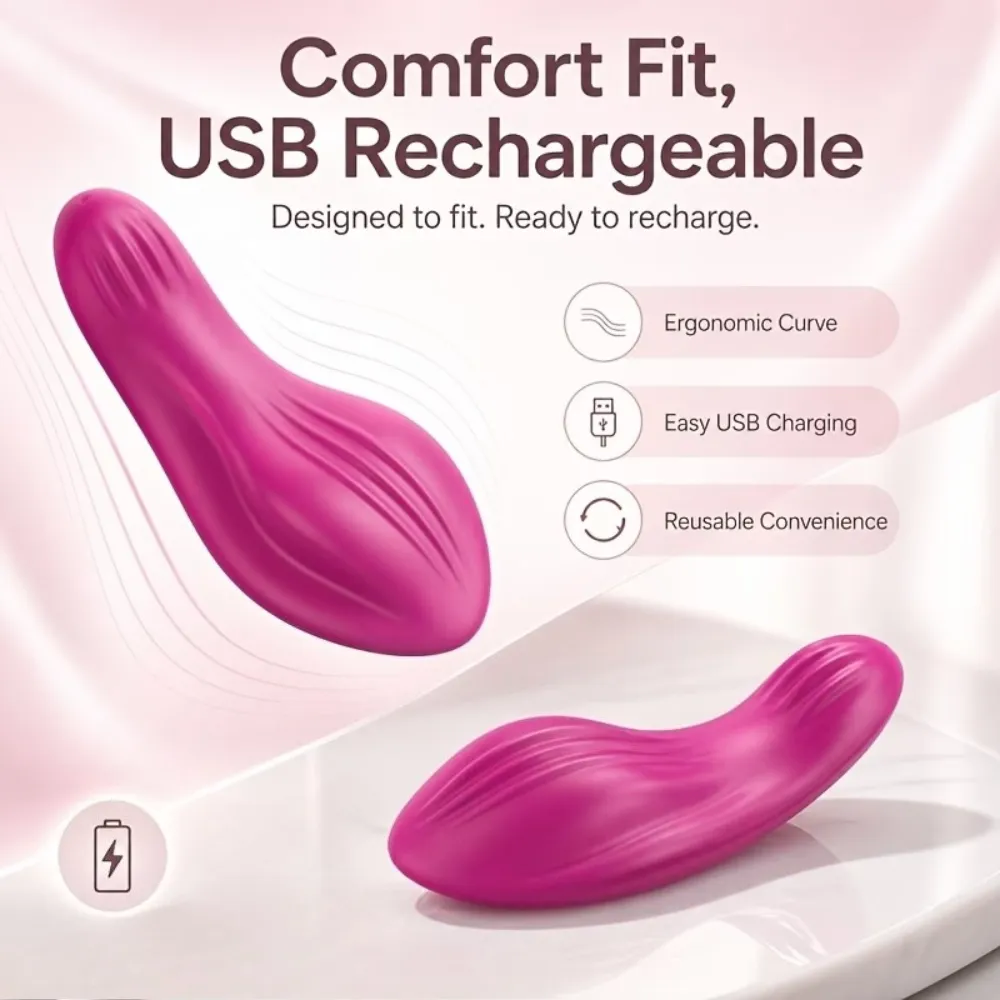 APP Wearable Vibrator Sex Toy for Women 9 Modes Powerful Two Point Stimulation Personal Massager Rechargeable Couple Sex Toys