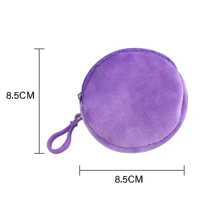 Paw Patrols Round Wallet Cute Keychain Bag Printing Coin Zipper Purse Anime Small Change Bags Convenient Mini Storage Pouch Gift — image 5