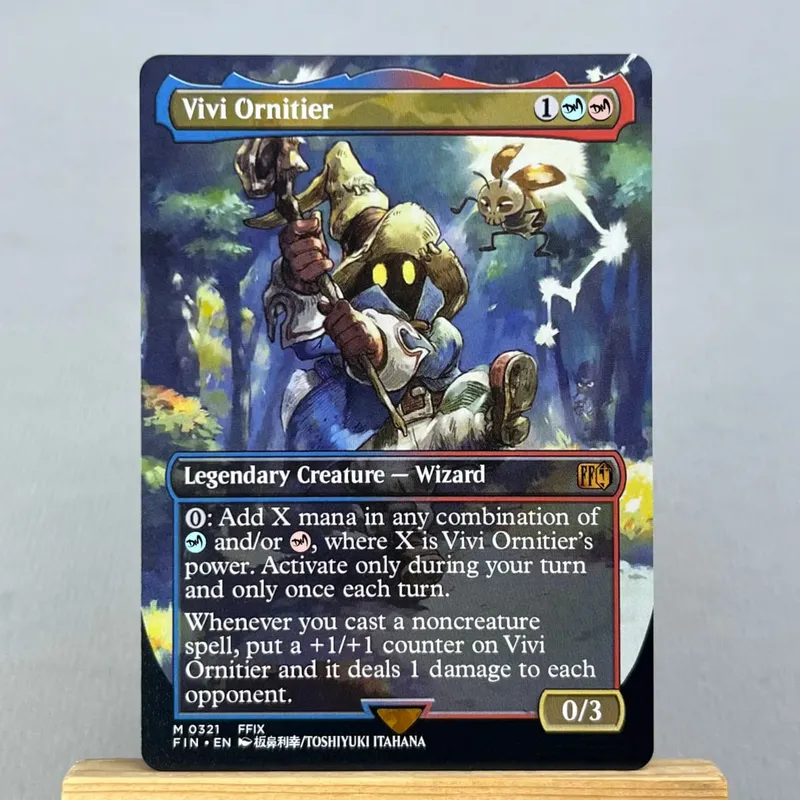 FIN HOLO14-Ⅰ01 Tcg Proxy Cards Vivi Ornitier Sephiroth Fabled SOLDIER Summon Bahamut Cloud Midgar Mercenary