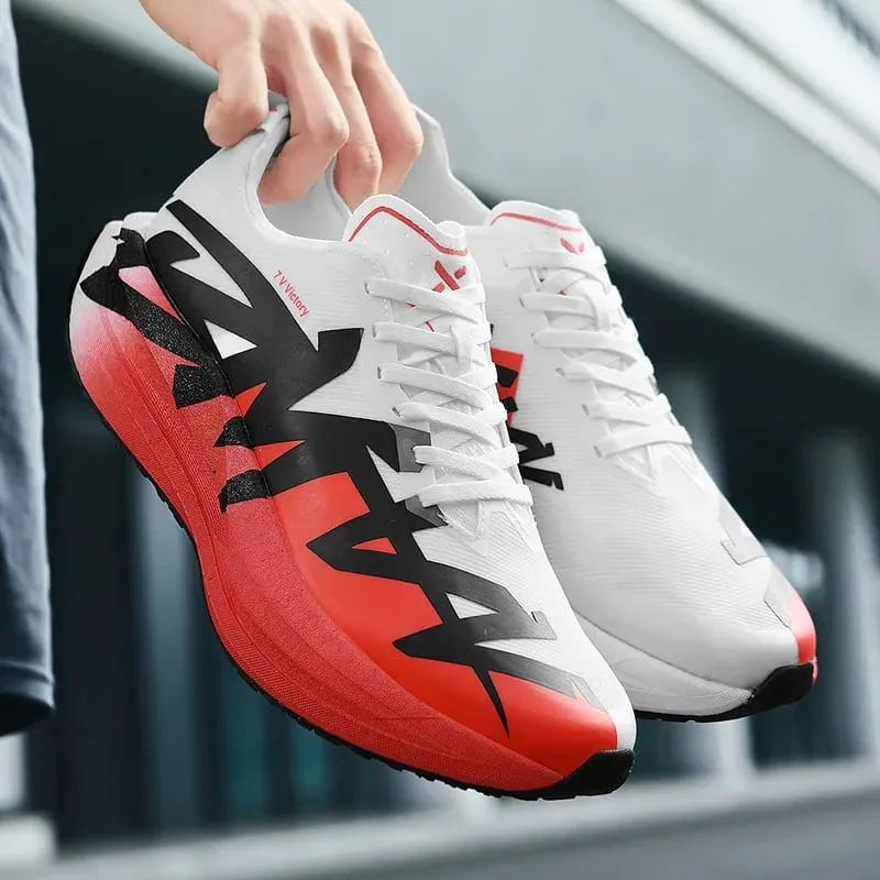 Athletic Running Shoes Men Marathon Speciality Training Race Sports Carbon Board Lightweight Women's Comfortable Casual Sneakers — image 7