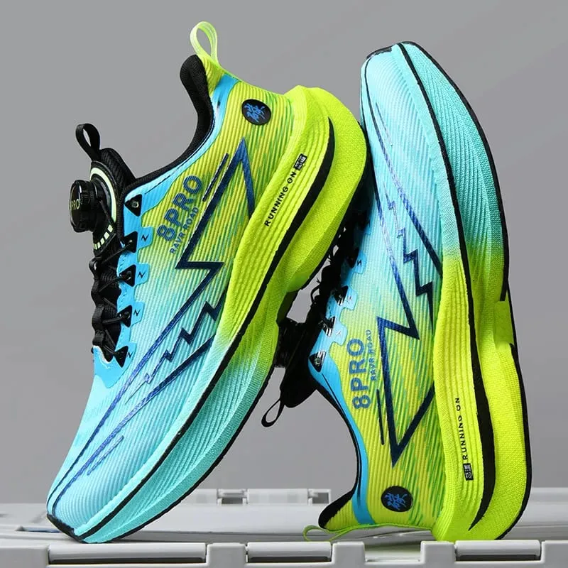 Athletic Running Shoes Men Professional Carbon Board Marathon Sports Breathable Lightweight Women Comfortable Casual Sneakers — image 5