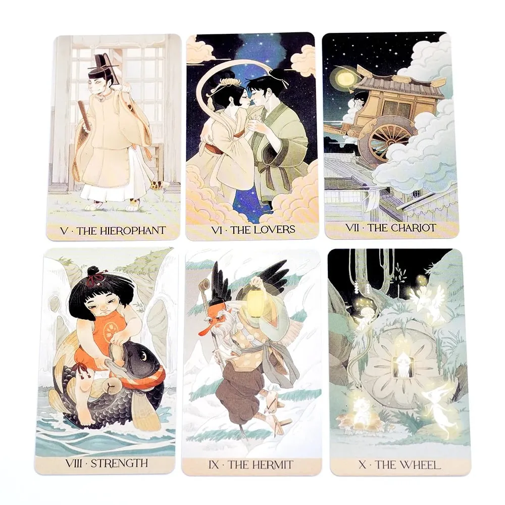 Yokai Tarot Deck Tarot Cards Rooted In Japanese Folklore English Version Board Game Family Telling Party Game Oracle Cards Toy — image 5