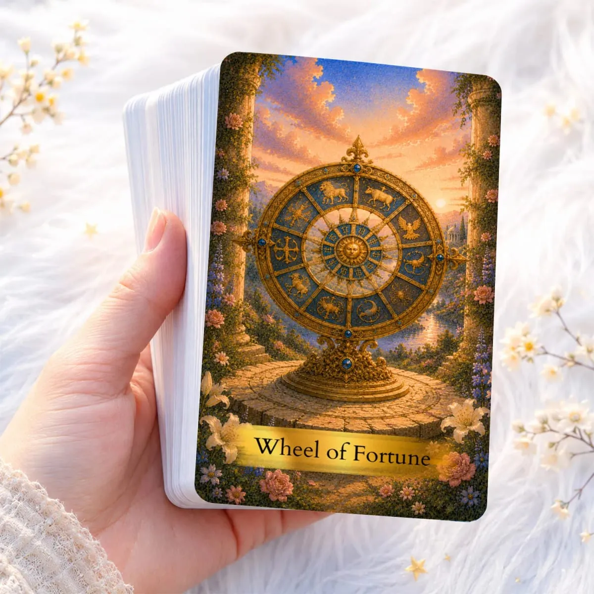78 Starry Realms Tarot Cards 13x8 Cm Includes Paper Manual Journey to Imagination and Inner Wisdom Card Game Set — image 5