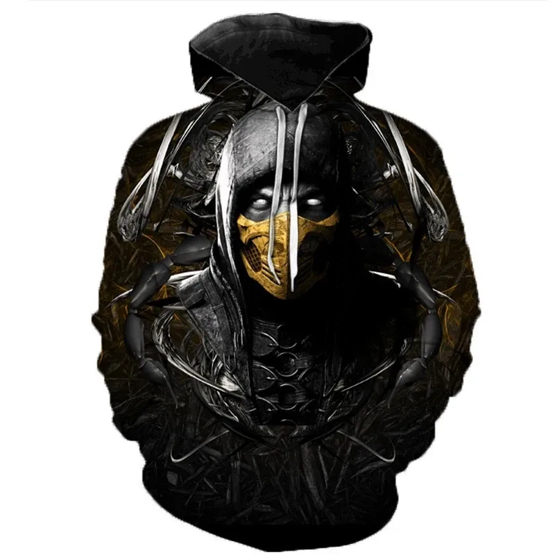 Mortal Kombat Game 3D Print Hoodie Men Women Streetwear Fashion Hoodies Oversized Pullovers Hooded Sweatshirts Tops Man Clothing — image 17