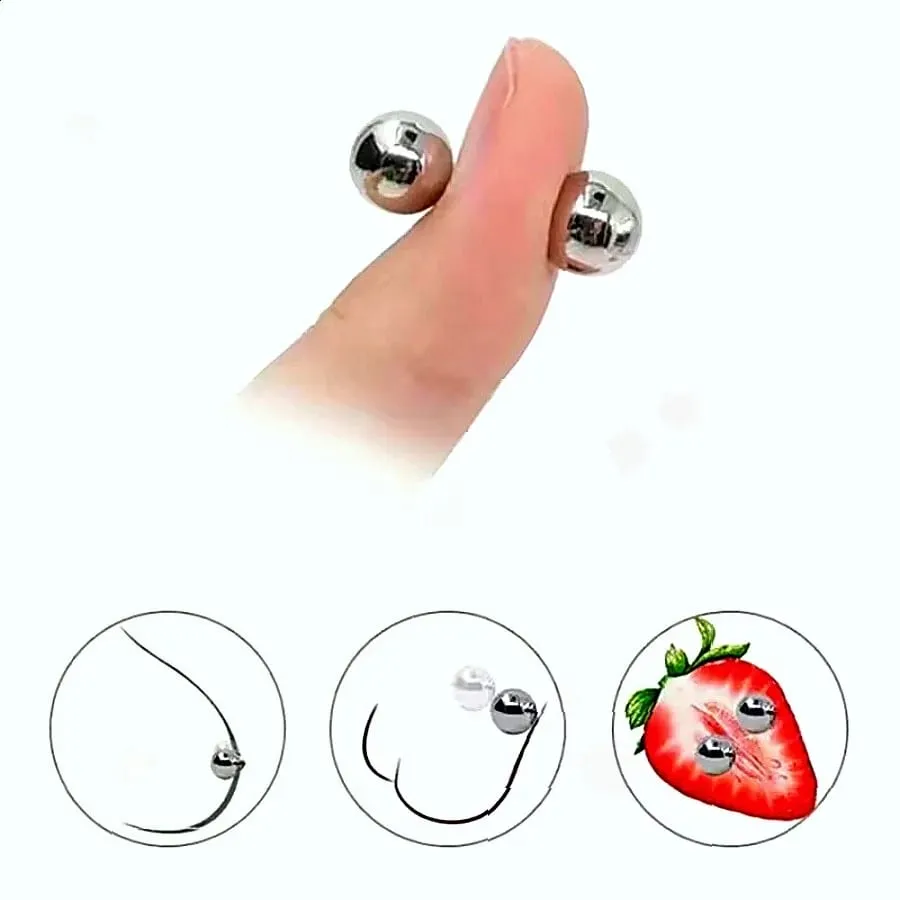 매우 강력한 자기 Orbs 젖꼭지 클램프 BDSM 속박 자극기 Clitoris Labia 젖꼭지 Creative Fidget Magnets 성인 섹스 토이 — image 3