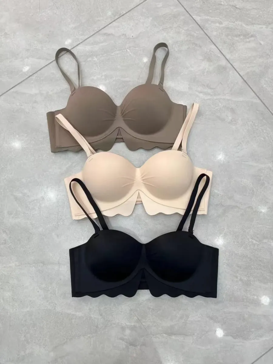 Sexy Seamless Push up Bra No Underwire Small Breast Gathering Anti-sagging Comfortable Lingerie for Women — image 6