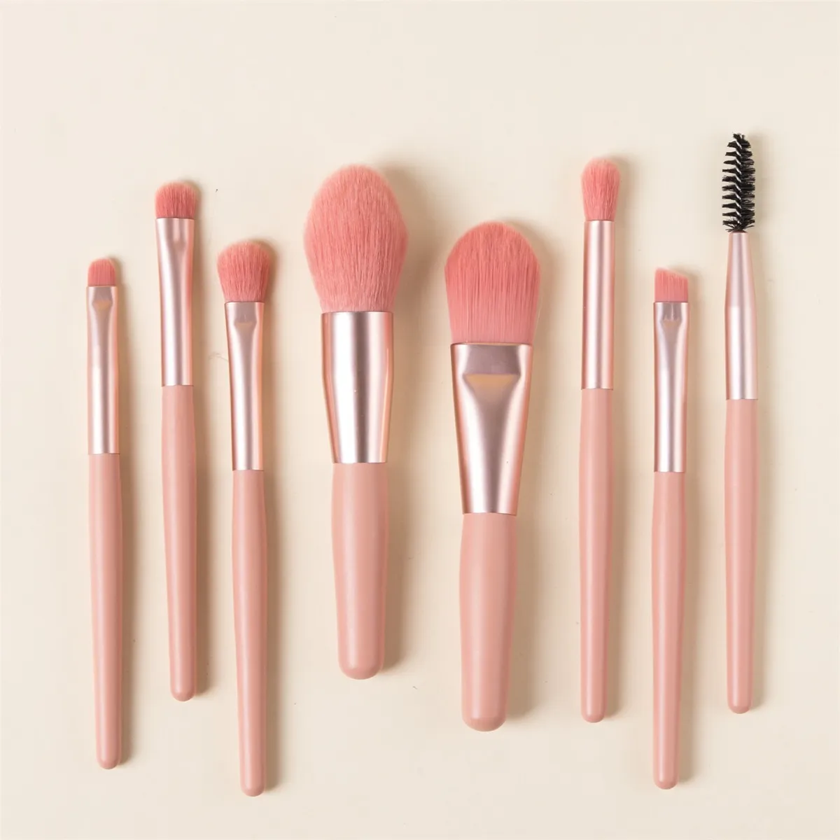 8Pcs Soft Fluffy Makeup Brushes Set for Cosmetics Foundation Blush Powder Eyeshadow Kabuki Blending Makeup Brush Beauty Tool
