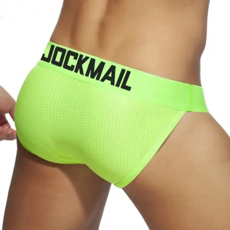 Herrkalsongerkalsonger Kalsonger Nylon Mesh Quick Dry Herr Jockstrap Bikini Slip Tanga-shorts för män eller Simbadbyxor — image 13