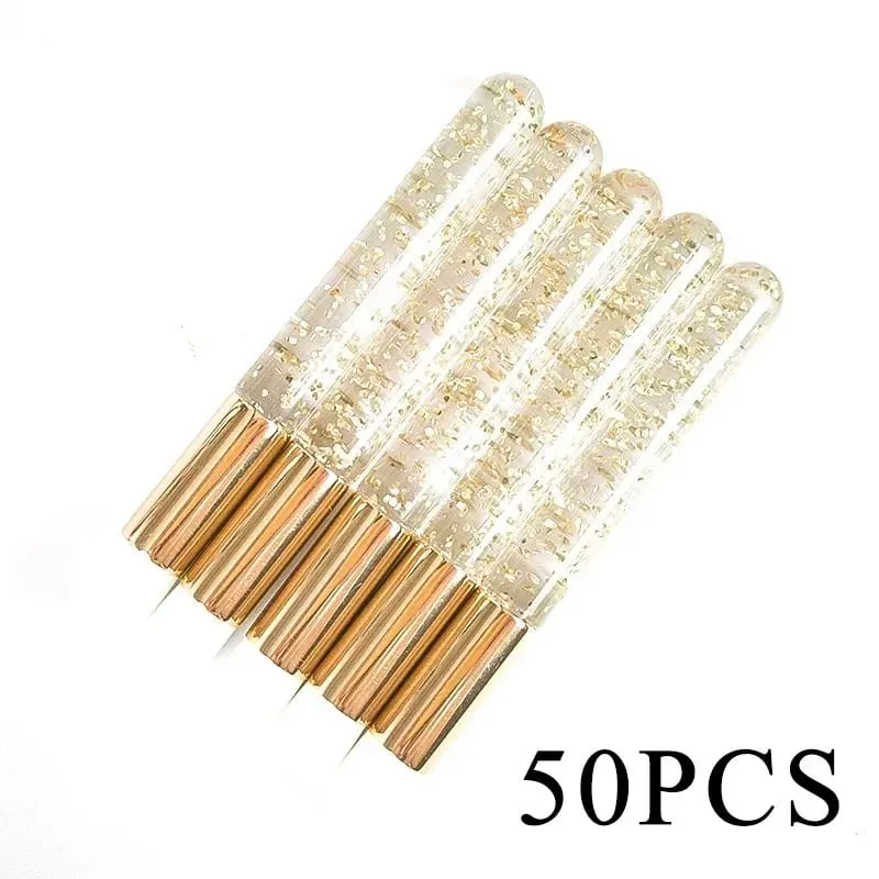 Wholesale 30/50pcs Eyelash Cleaning Brushes for Extensions Glitter Lash Shampoo Brush Nose Pore Cleansing Makeup — image 14