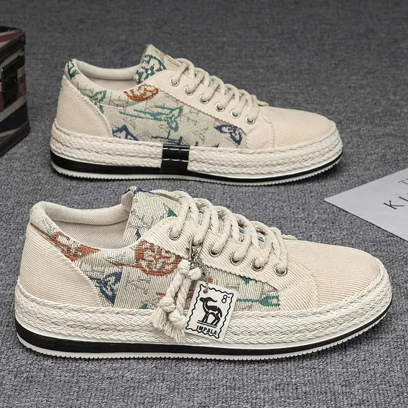 Men's spring summer breathable trendy casual lightweight shoes simple comfortable versatile men's shoes for daily use