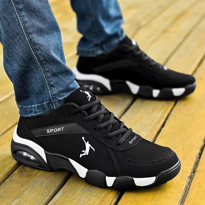 Fashion Men Professional Running Shoes Lightweight and Breathable Sneakers Lace Up Outdoor Sports Tennis Shoes New Casual Shoes — image 2