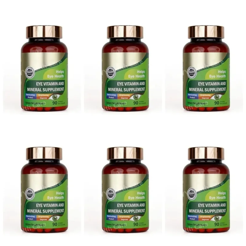Lutein Eye Vitamins Capsules with Zeaxanthin Zinc Daily Eye Nutrition Supplement Eye Health Support for Adults 90 Count Bottle — image 10