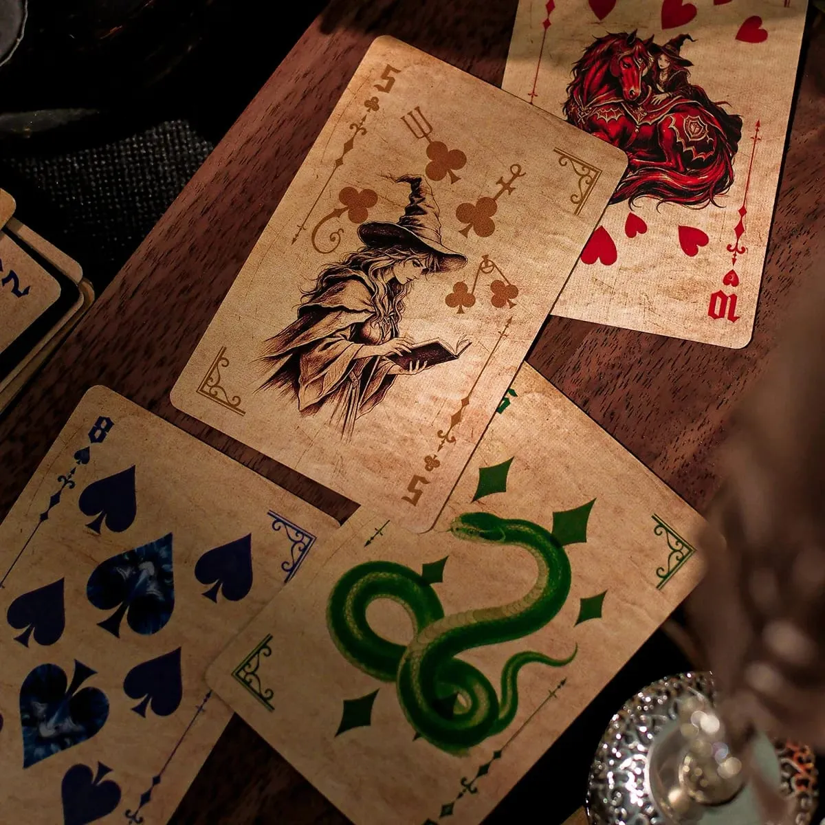 Mystery Whisper Playing Cards–Vintage Design Poker Card Set Party Game for Adults Team Building Family Game Night Unique Gift — image 5