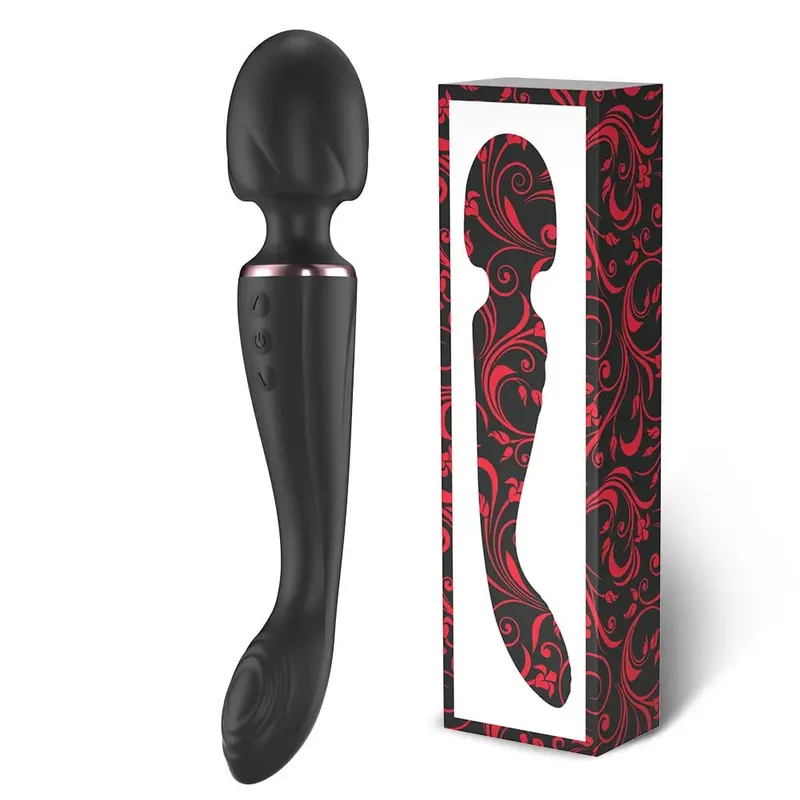 High Dildo Vibrator Power AV Magic Wand Massager Anal G Spot Clitoral Stimulation Waterproof Adult Sex Toys for Women & Couples