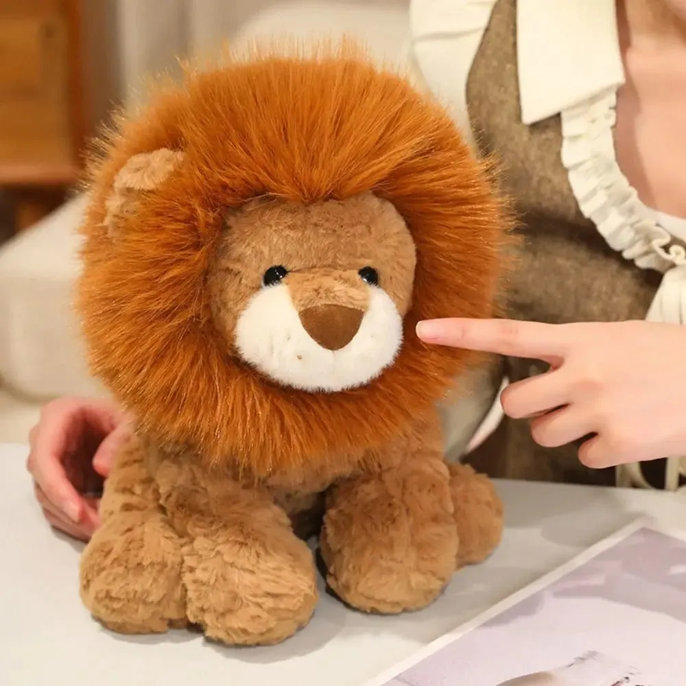 Creative Gift Soft Lion Stuffed Animal Plush Pillow Cute Emotional Support Stuffed Animals Plush 13.8inch Plush Toy — image 6