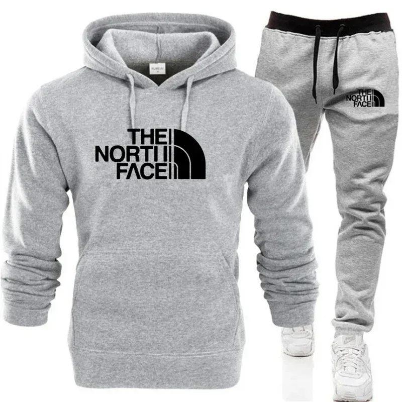 Men's Winter Hoodie and Sweatpants Set Casual Jogging Tracksuit Premium Quality Versatile Outdoor Activewear