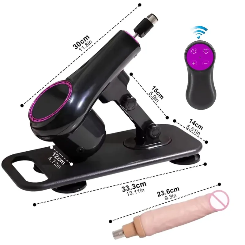 遠端和應用程式控制性愛機器,帶有假陽具和 Vac U 鎖,適用於男性和女性 20 種模式穩定的愛情機器靜音振動器 — image 24