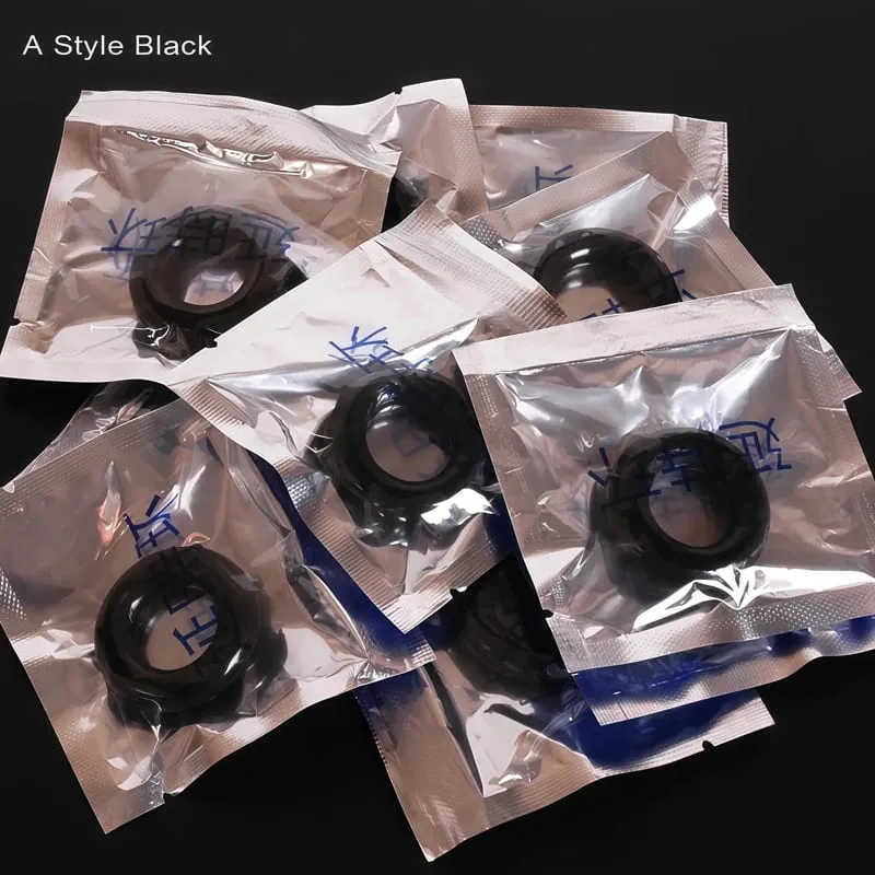 Intimate Goods For Men 5-100PC Ejaculation Delay Silicone Lock Sperm Ring Sex Adult Game Toys Erotic Cock Ring Exotic Accessorie