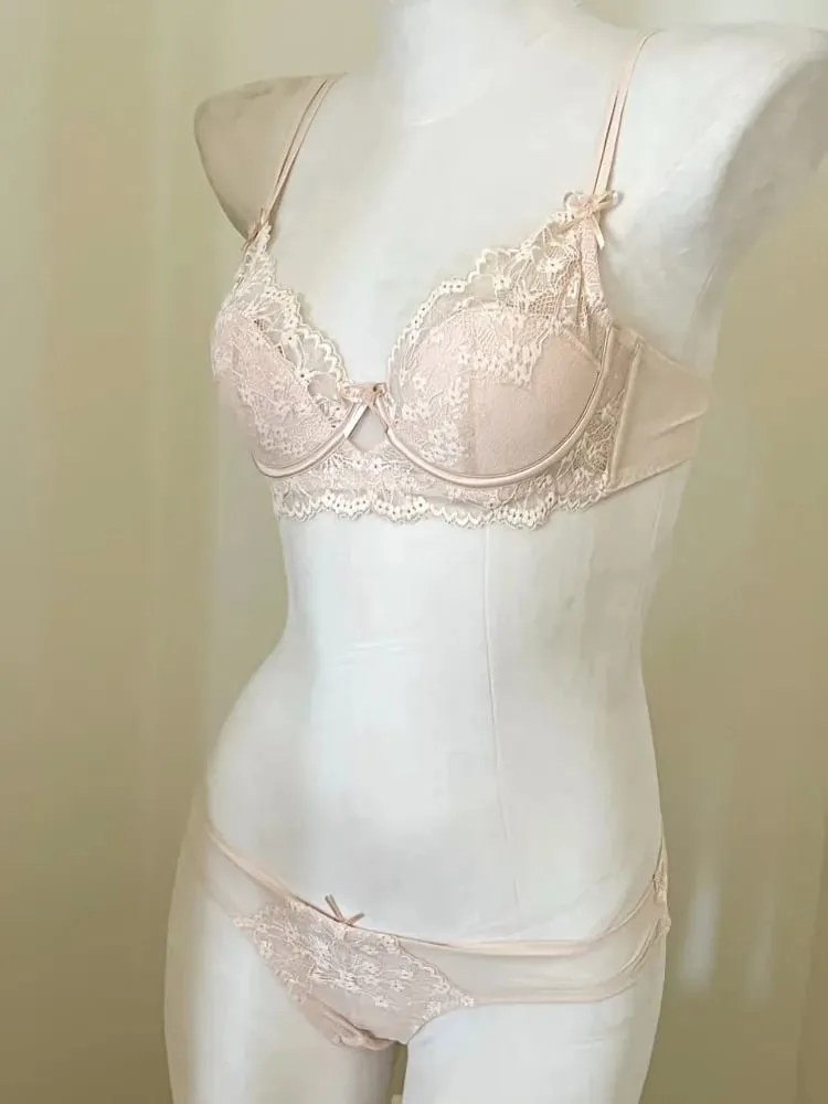 Sutiã minimizador feminino estilo francês, conjunto de lingerie sexy, suporte de peito grande, meia xícara, arame macio, anti-flacidez, conforto, sutiãs finos — image 6
