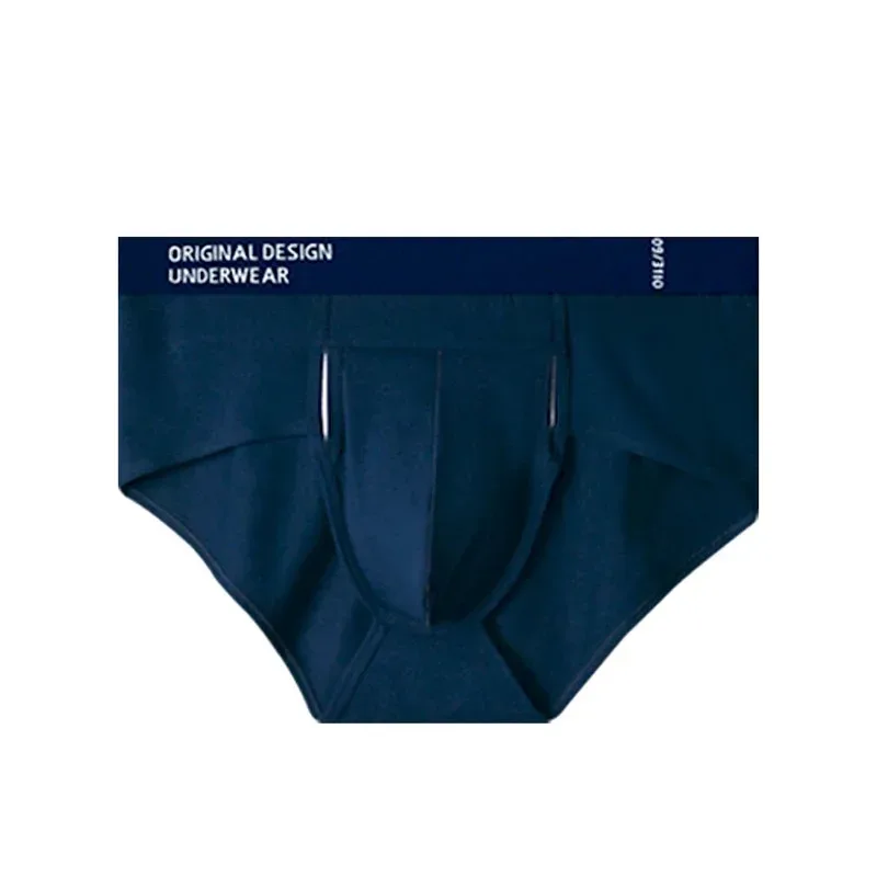 Men's Cotton Briefs High Quality Comfortable Underpants Breathable Soft Underwear Male Large Size U Bulge Pouch Panties Cueca — image 7