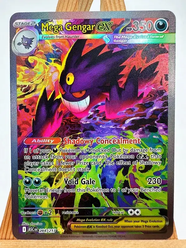 Pokemon PTCG ASC Gengar libellule Celebi, jouets, loisirs, jeu à collectionner, cartes d'anime — image 12