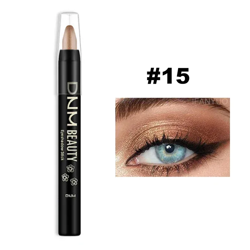 16 Colors Pearlescent Eyeliner Eyeshadow Pencil Color Glitter Waterproof Long-Lasting Shimmer Eye Makeup Non-smudge Eyeliner