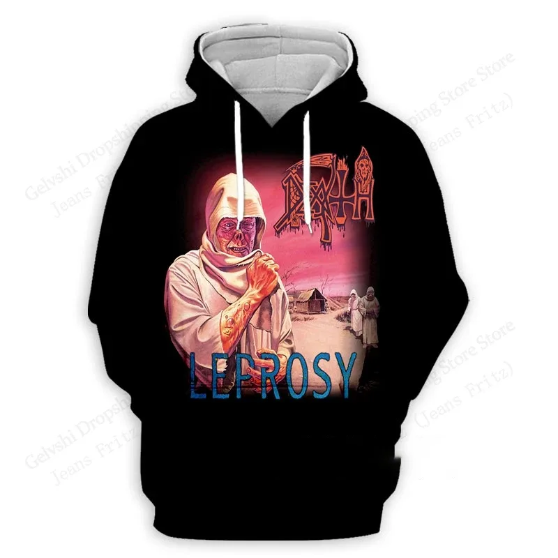 Death Band Album 2027 3d Print Hoodie Men Women Fashion Rock Hoodie Sweatshirt Outwear Coat Men Hoodie Winter Clothes Sportwear — image 9