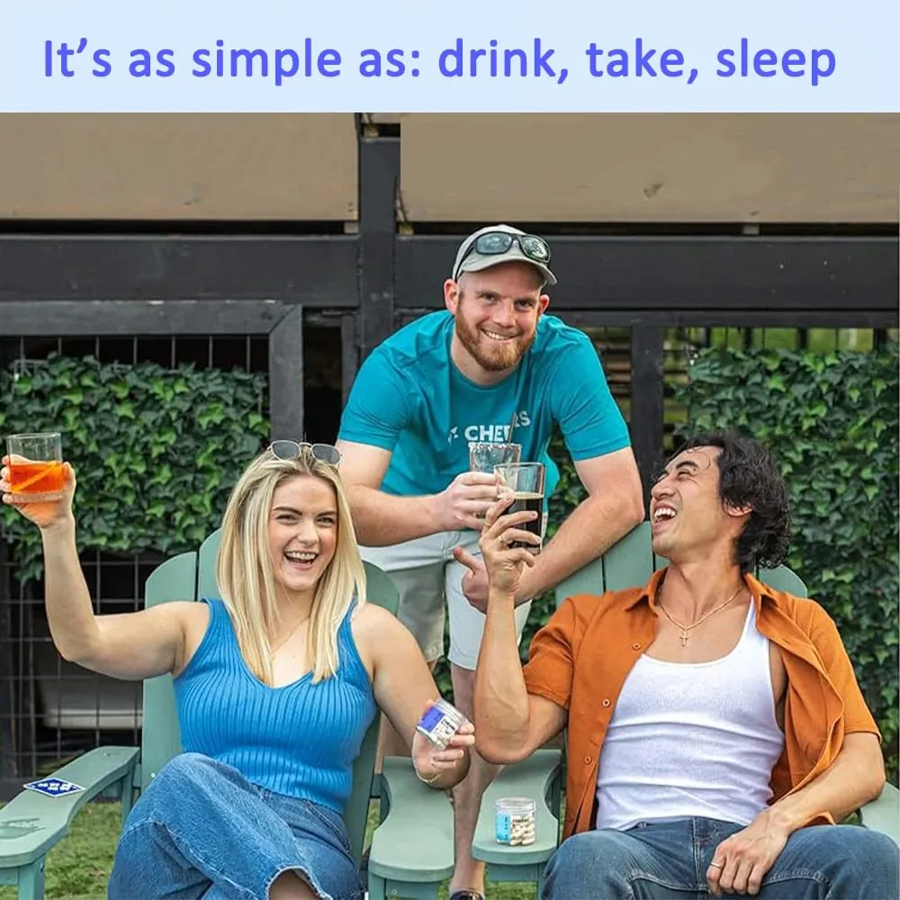 Restore After-Alcohol Aid Drink Supplement with DHM + L-Cysteine - Feel Better After Drinking & Support Your Liver - 36 Capsules — image 4