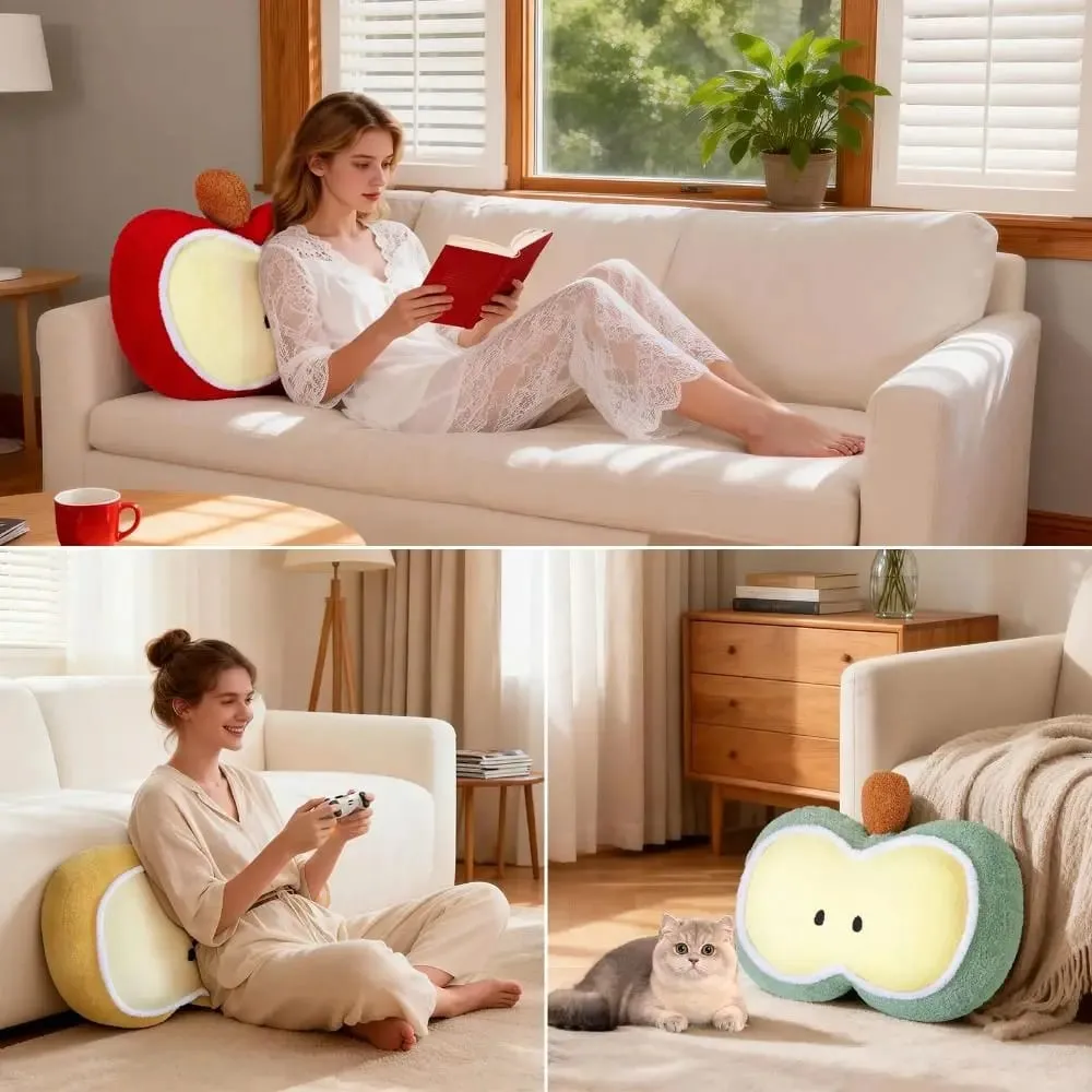 Sáng Tạo Sang Trọng Trái Cây Búp Bê Gối Nhồi Bông Mềm Ngủ Đệm Văn Phòng Miếng Cho Ghế Sofa Phòng Khách Giường — image 3