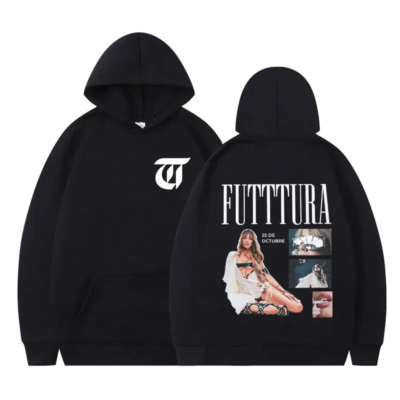 Singer TINI STOESSEL Futtura Album 2025 Tour Vintage Hoodie Men Women Fashion Pullover Casual Oversized Y2k Clothes Sweatshirts — image 1