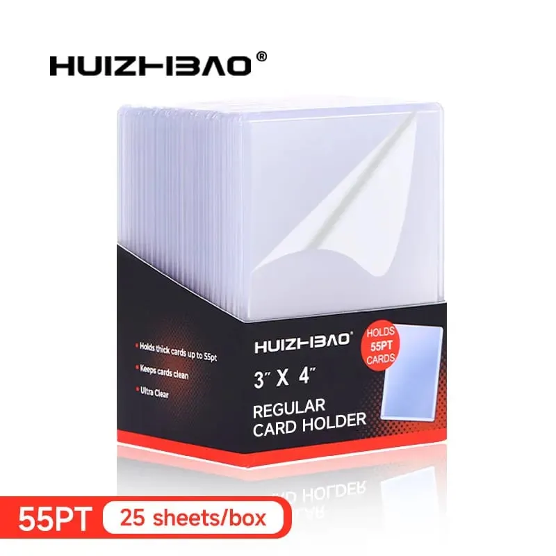 35pt 55pt 75pt 100pt 130pt 180pt 260pt 360pt for top loader protector holder trading storage card Football baseball sport cards — image 9