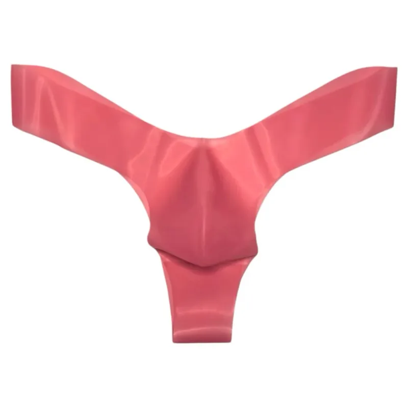 Transparent Latex Thongs For Men Briefs For Men Erotic Underpants Latex Underwear G-Strings Underwear Sexy Lingerie — image 2