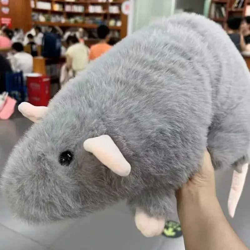 1Pcs Realistic Fancy Rat Plush Toy Stuffed Animal Doll Cute Funny Soft Pillow for Girls Birthday Gift 35/50/90cm Mouse Toy — image 5