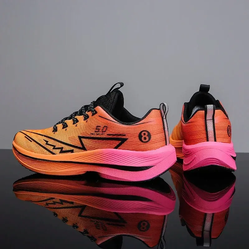 Men Sports Running Shoes Casual Marathon Lightweight Women's Comfortable Athletic Nonskid Walking Sneakers Outdoors Couple Shoes — image 9
