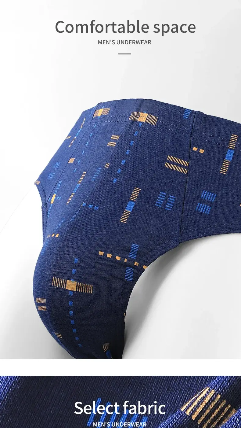 Sous-vêtements en pur coton pour hommes, boxer de sport, grande taille, caleçon confortable et respirant, sous-vêtements pour garçons, tendance