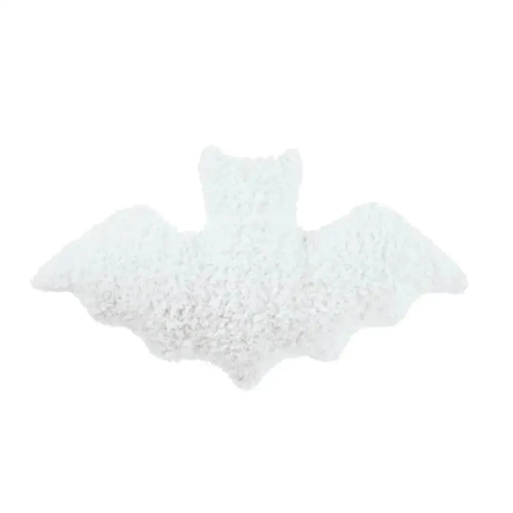 Halloween Material Bat Pillow Halloween Theme Black White Brown Bat Modeling Pillow Soft Fabric Gothic Bat For — image 9