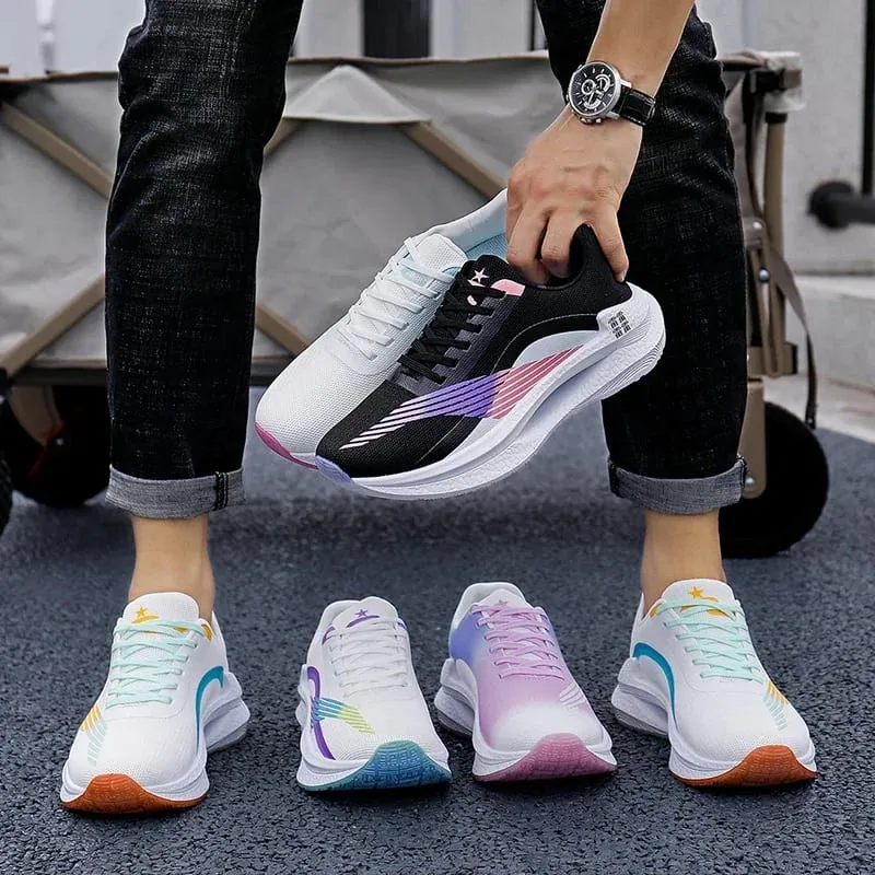 Lightweight Running Shoes Unisex Sneakers Breathable Mesh Casual Sports Shoes Men Women Outdoor Walk Tennis Footwear Size 36-45 — image 7