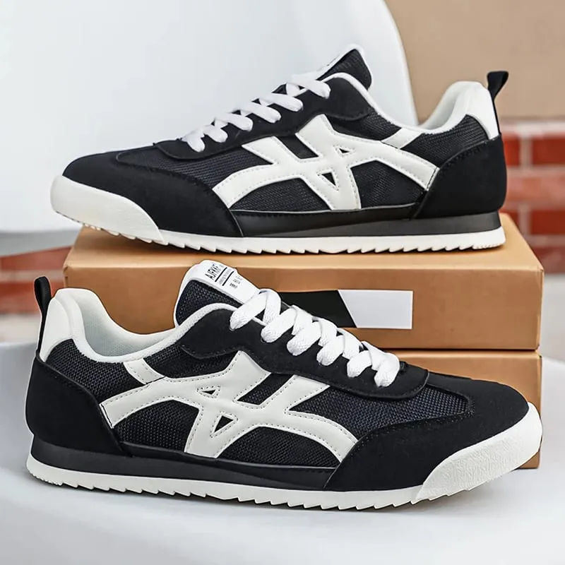 Men's Casual Shoes Fashion Sneakers Low Top Lace Up Lightweight Comfortable Breathable Walking Shoes For Daily Wear — image 3