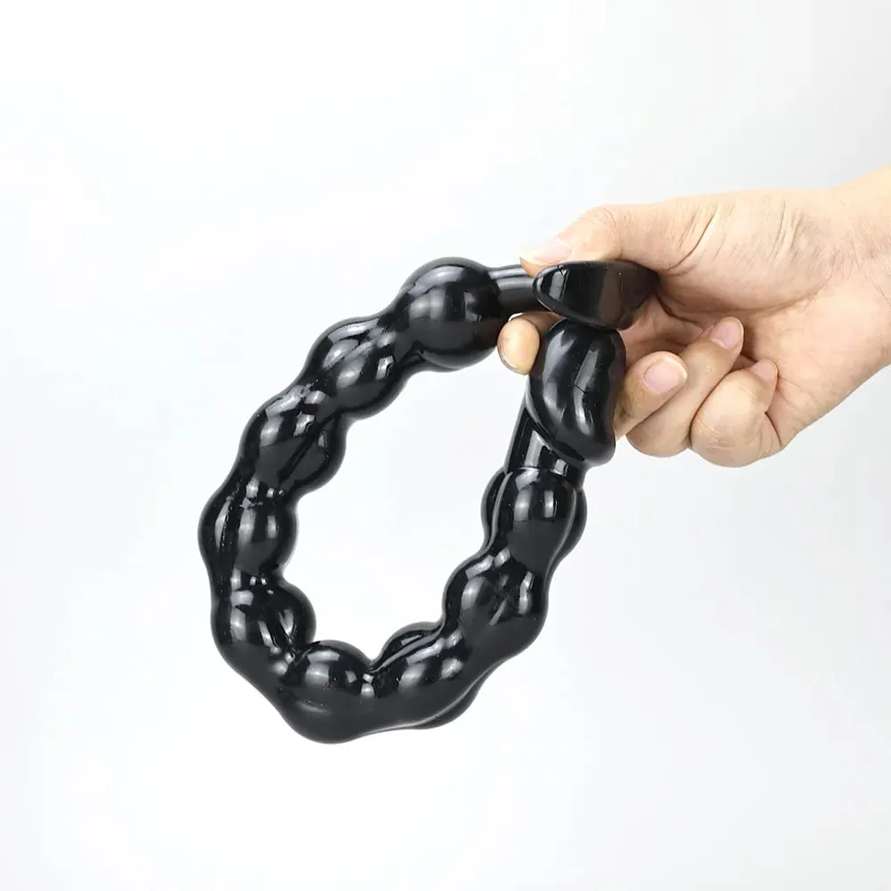 Long Anal Beads Balls Large Butt Plug Big Buttplug Erotic Sex Toys For Woman Men Gay Dilator Prostate Massager Adults Products — image 5