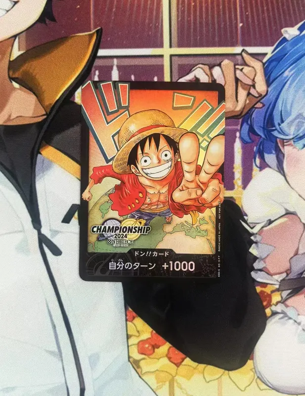 ONE PIECE Roronoa Zoro Monkey D. Luffy כרטיס אוסף תוצרת בית בגרסה יפנית אנגלית צעצועים מתנת יום הולדת לחג המולד — image 32