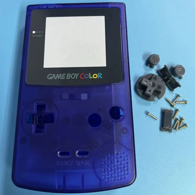 New Gameboy Color Shell Gbc Shells Limited Edition Replacement Shells Game Periphery Accessories Boy Birthday Gifts Luminous
